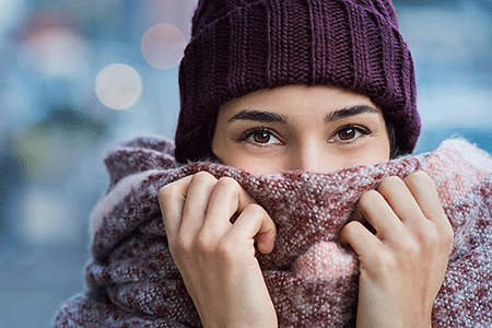 How to prevent dry skin in cold weather